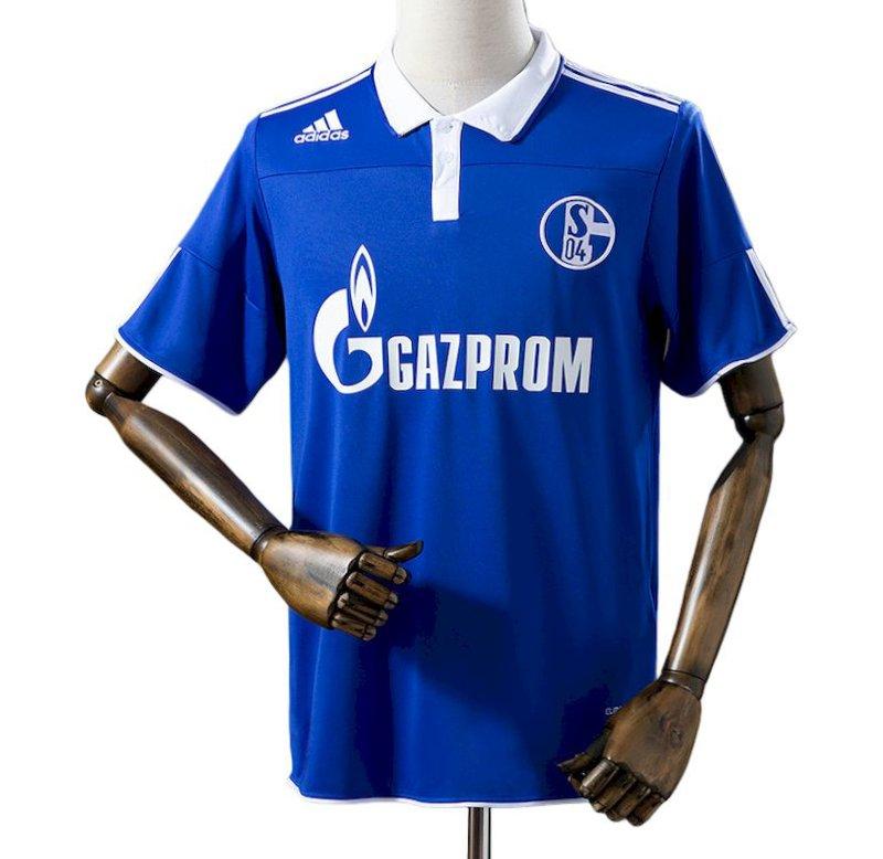 Camiseta de fútbol Schalke 04 2010/11 LOCAL MANGA CORTA VERSION FAN